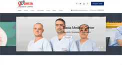 Desktop Screenshot of daciamedicalcenter.ro
